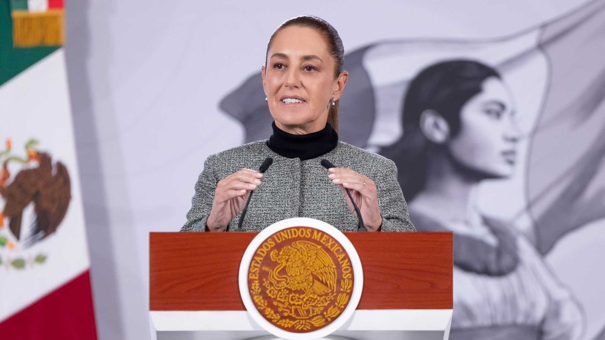 La Presidenta Claudia Sheinbaum durante la conferencia matutina donde anunció el inicio de obras del Plan de Justicia para Cananea en enero de 2026. Foto: Gobierno de México