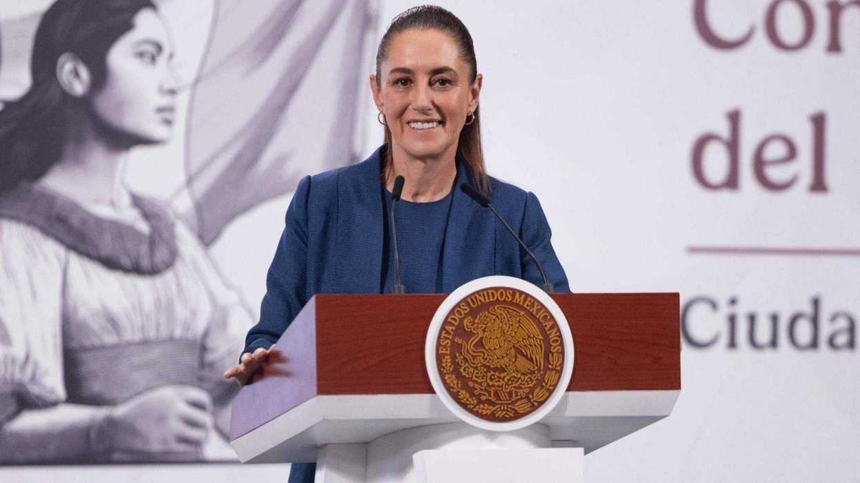 La presidenta Claudia Sheinbaum presenta en conferencia matutina la iniciativa para reformar la legislación nacional en materia de agua y saneamiento.