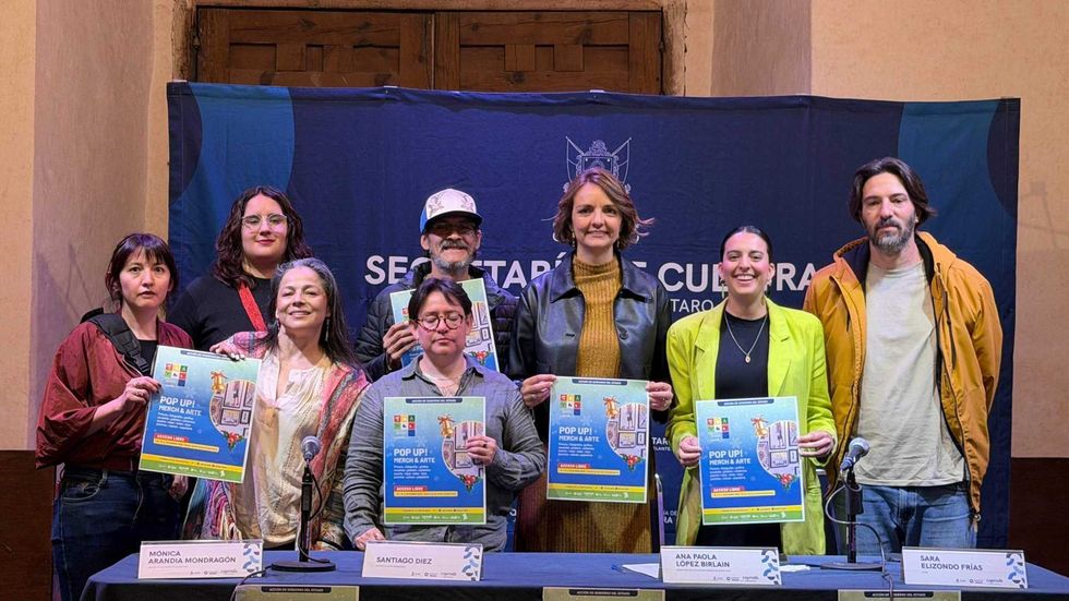 La secretaria de Cultura, Ana Paola López Birlain, presentó el Pop Up! Merch and Arte reunirá a 45 creadores en el CEART.