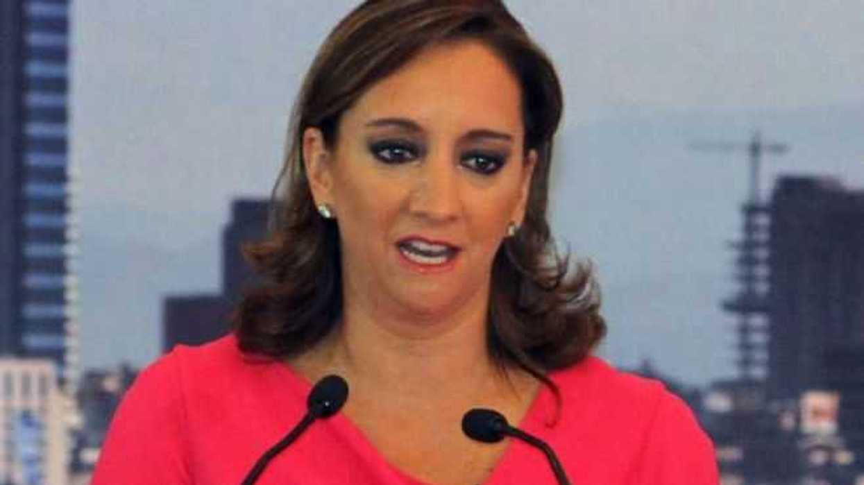 La titular de la Secretaría de Turismo Federal, Claudia Ruiz Massieu.