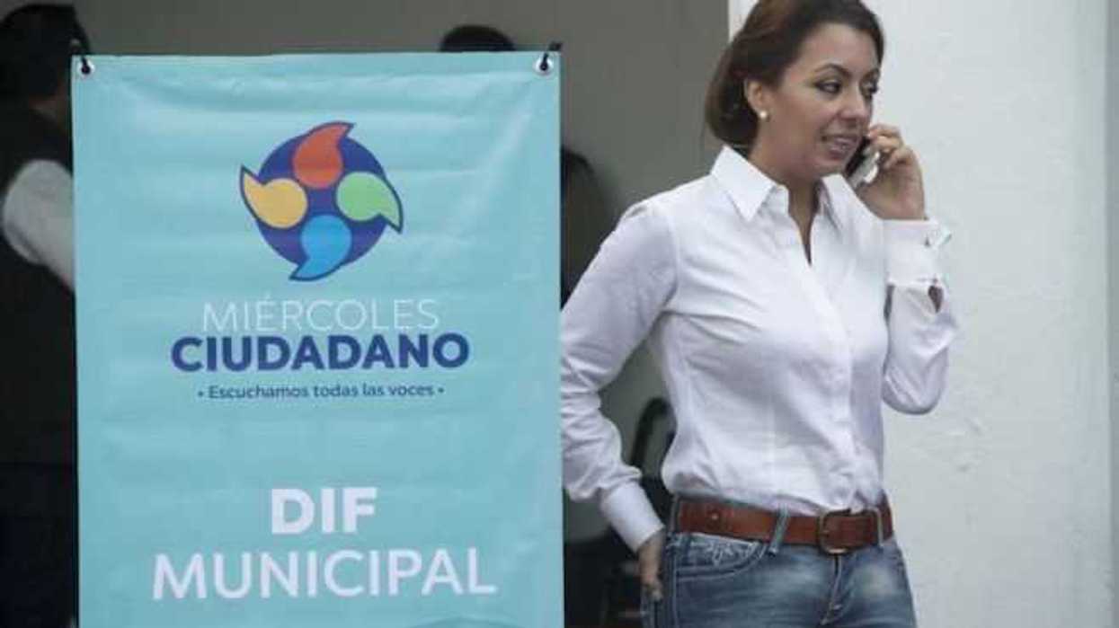 La titular del Sistema Municipal DIF, Karina Peña Vieyra.