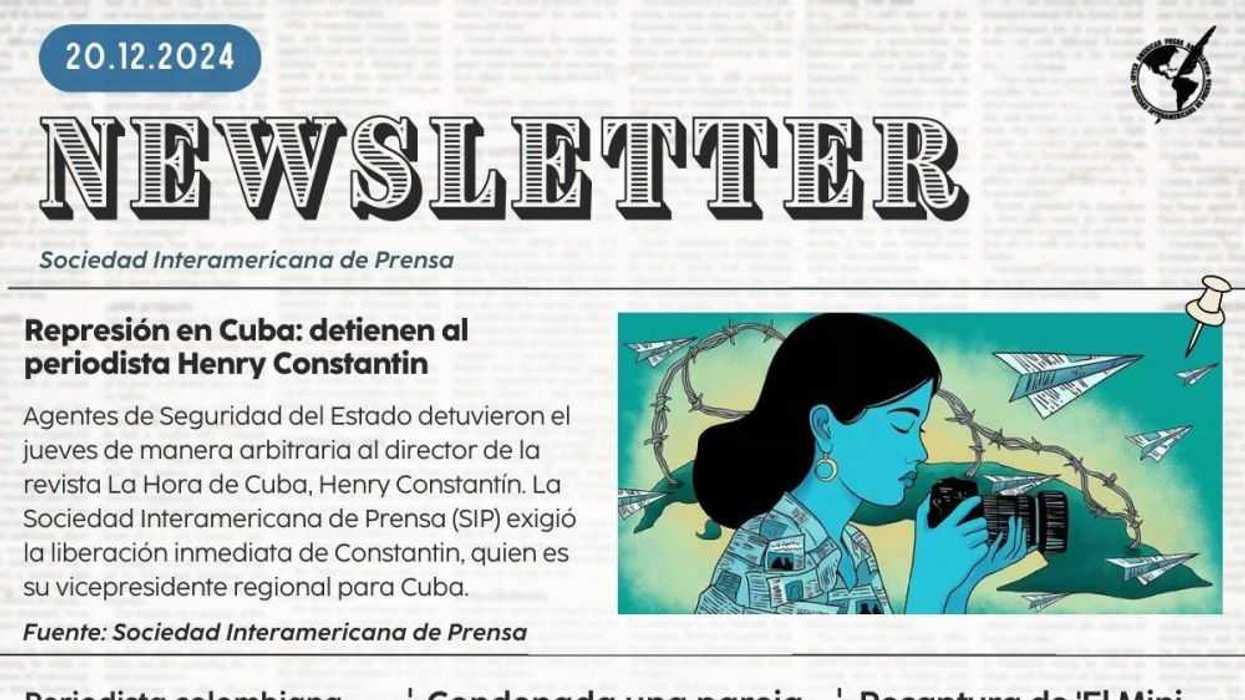 Lanza la Sociedad Interamericana de Prensa newsletter mensual de Periodismo con Perspectiva de Género. Foto: Ilustrativa/ X/SIP • IAPA.