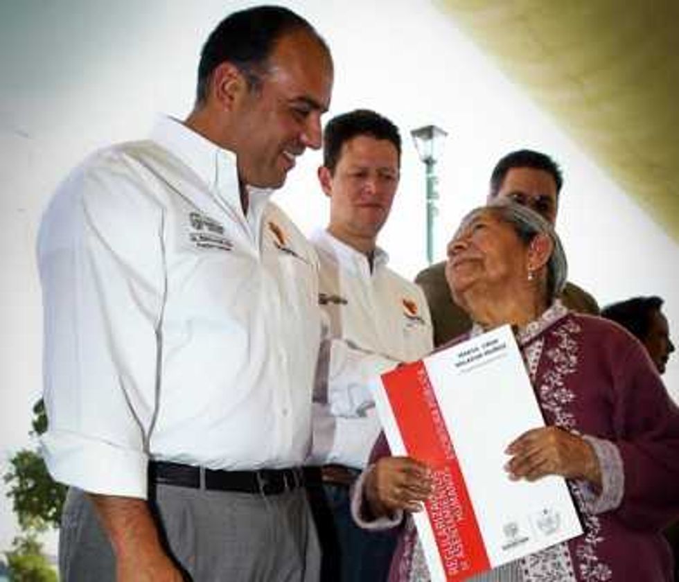 Las familias mostraron su agradecimiento.