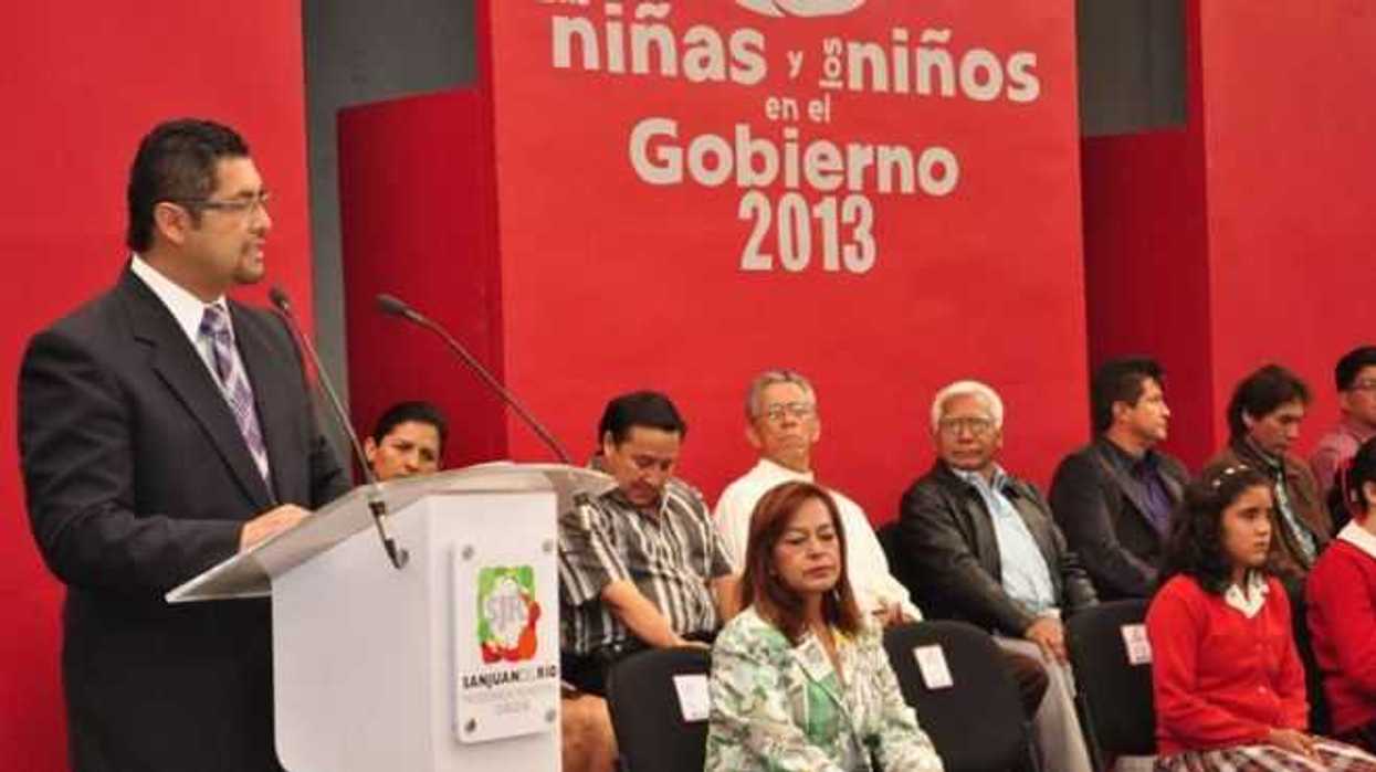 “Las niñas y los niños en el gobierno”, en San Juan del Río.