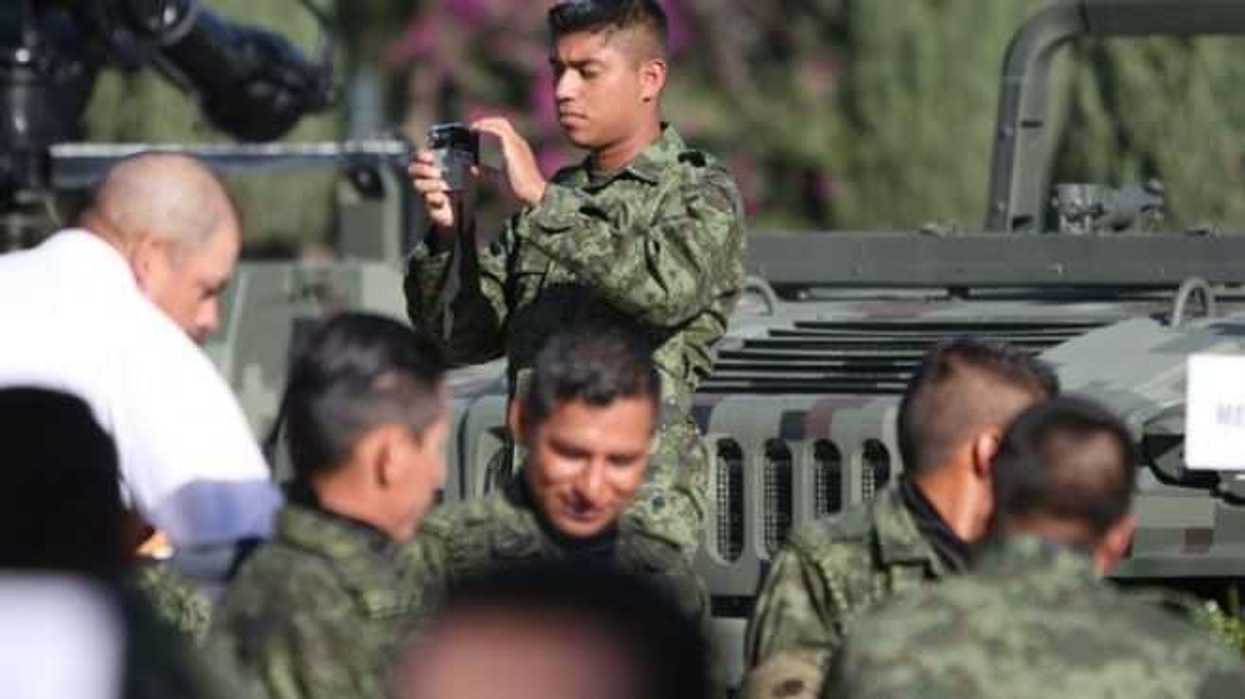 Listo terreno para construir base de SEDENA en Amealco, Querétaro. SIETEFOTO