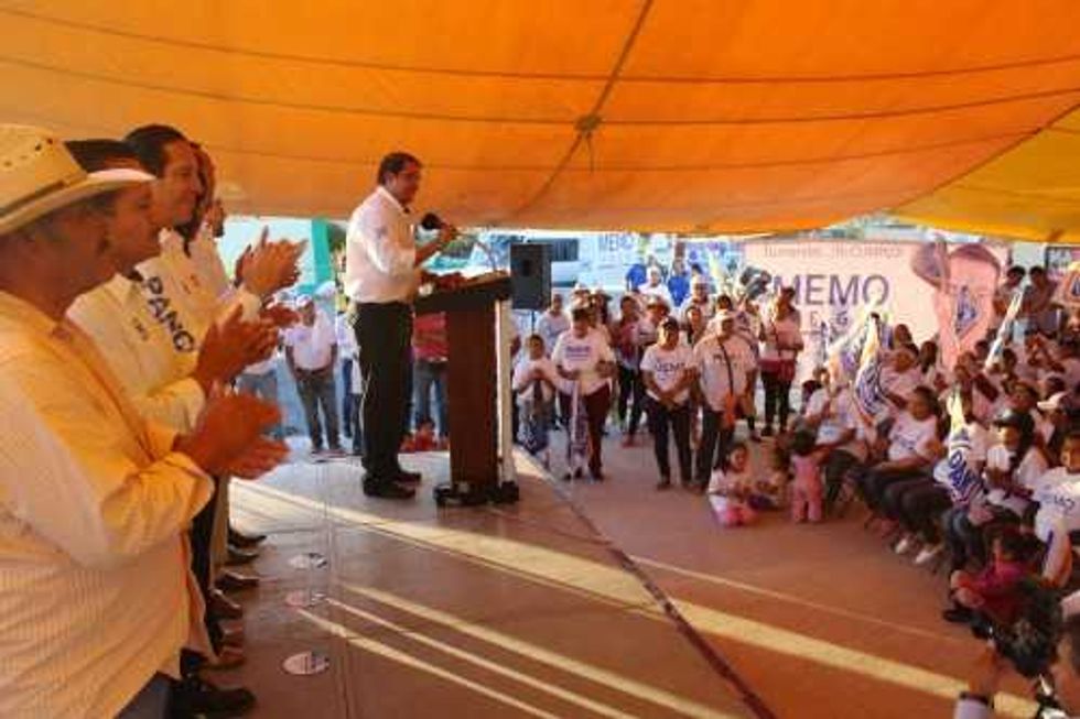 Llama Memo Vega a generar el cambio en San Juan del Río