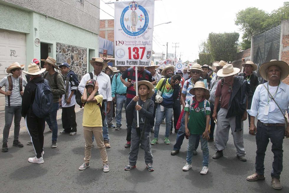 llegan a san juan del rio mas de 30 mil fieles a la guadalupana 2