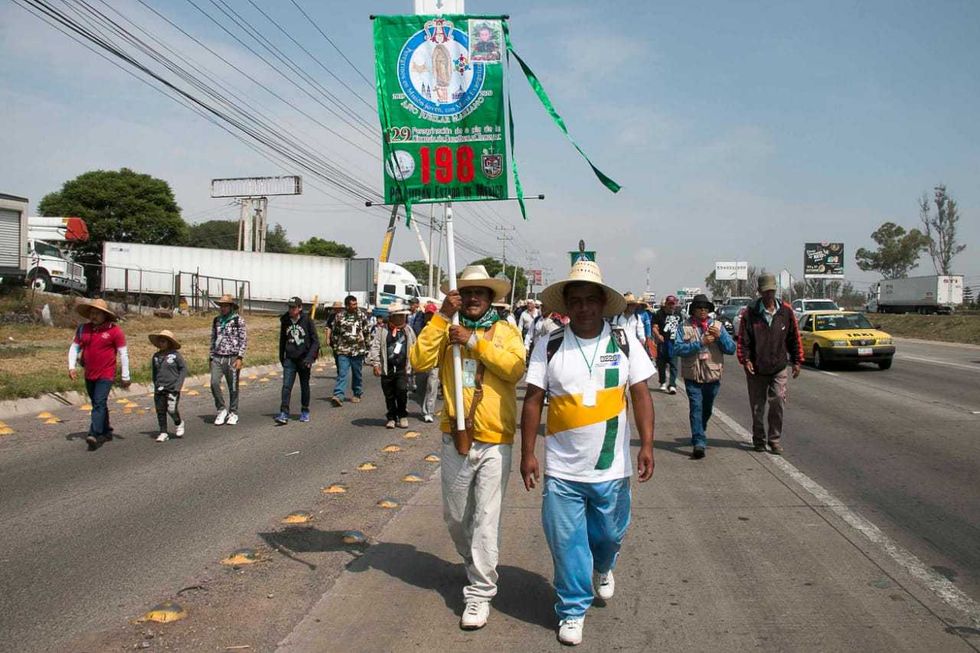 llegan a san juan del rio mas de 30 mil fieles a la guadalupana 7