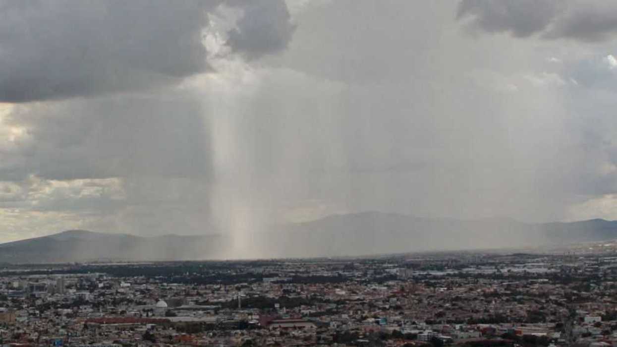 Lluvias en Cadereyta.