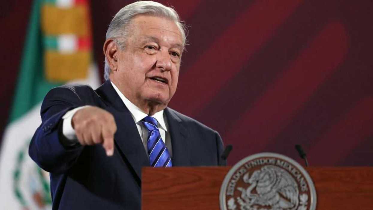 López Obrador acusa a la Iglesia de México de apoyar al "bloque conservador". EFE/Sáshenka Gutiérrez.