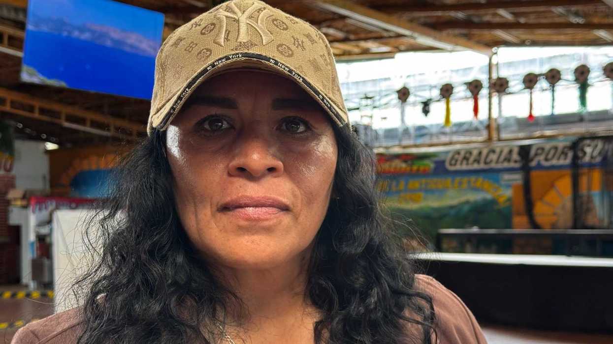 Lorena Jaramillo Moreno durante entrevista en La Estancia, San Juan del Río