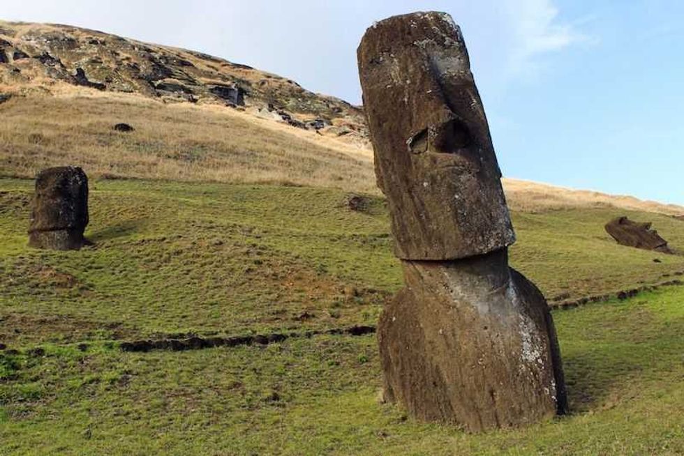 los moai isla pascua siempre rodeados misterio enigma5