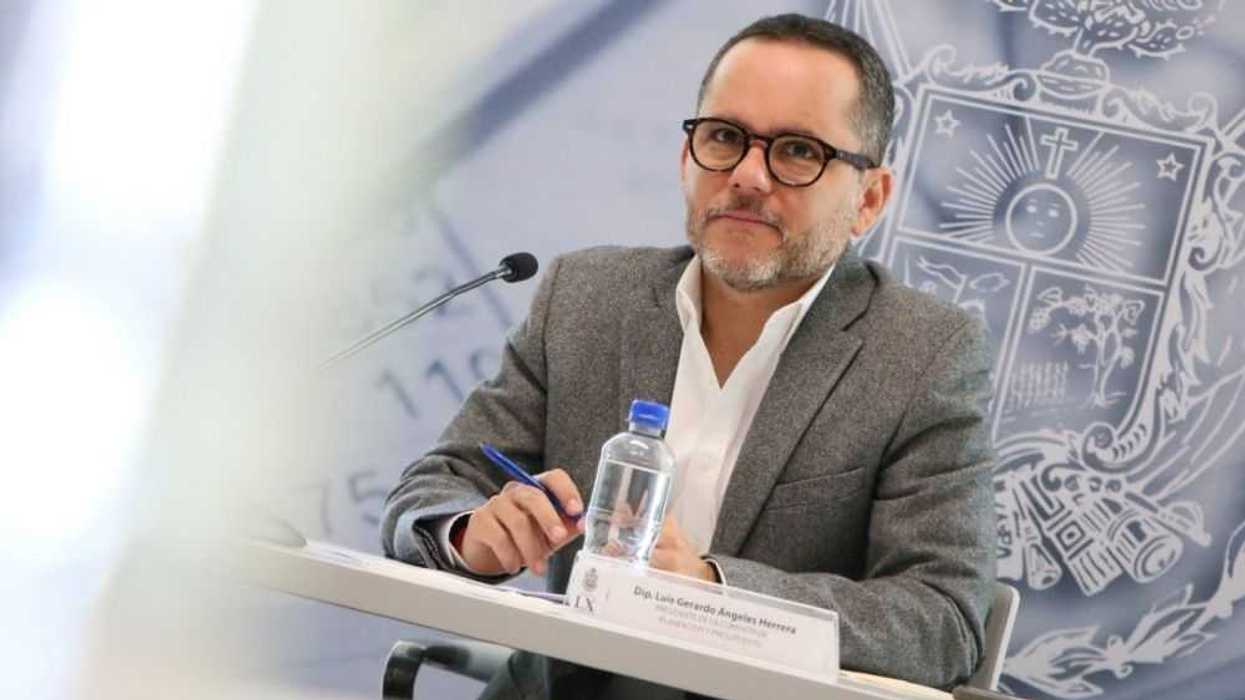 Luis Gerardo Ángeles Herrera, presidente de la Comisión de Planeación y Presupuesto de la LX Legislatura del Estado de Querétaro.