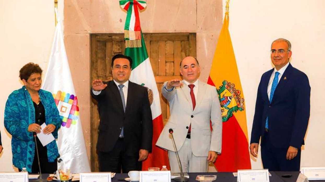 Luis Nava asistió a Michoacán para participar en la IV Asamblea General Ordinaria de la Asociación Nacional de Ciudades Mexicanas Patrimonio Mundial A. C.