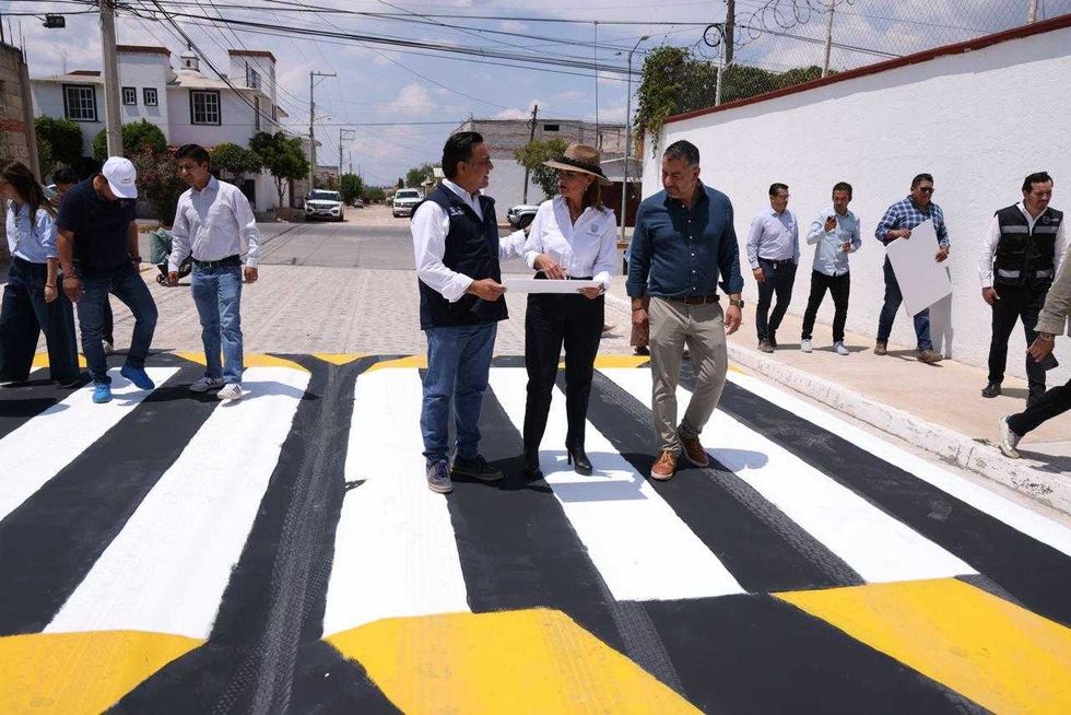 Luis Nava entrega obra de pavimentaci\u00f3n de la calle Alfonso Ram\u00edrez en Tequisquiapan con inversi\u00f3n de 3.2 mdp