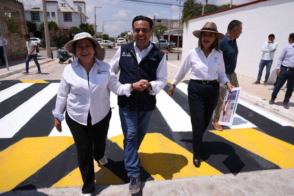 Luis Nava entrega obra de pavimentaci\u00f3n de la calle Alfonso Ram\u00edrez en Tequisquiapan con inversi\u00f3n de 3.2 mdp