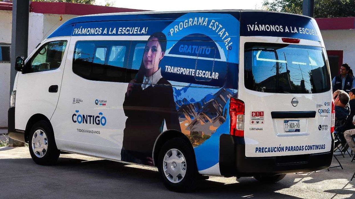 Luis Nava, secretario de Desarrollo Social, informó que transporte escolar opera en 810 comunidades. El programa continuará en el ciclo 2025-2026.