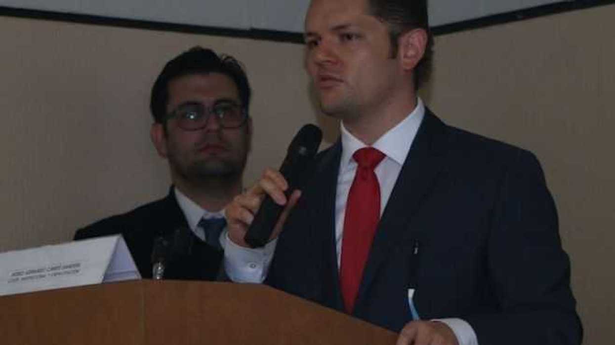 Luis Niembro Álvarez, encargado de despacho de la delegación del Instituto Mexicano del Seguro Social (IMSS) en Querétaro.