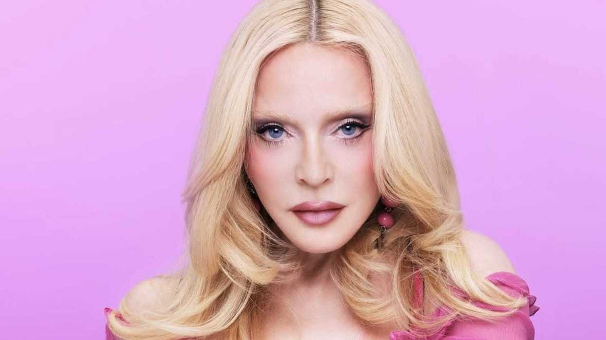 Madonna con blusa rosa frente a fondo morado, artista con más nominaciones en los MTV VMAs 2026 con 11 menciones
