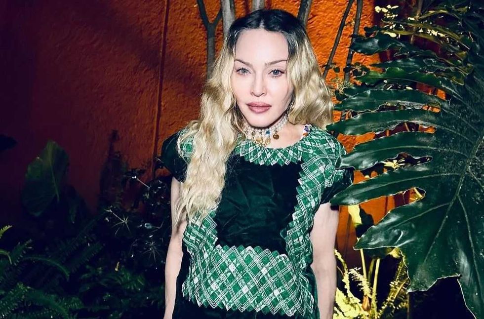 Madonna presume su look con prendas de Frida Kahlo. AGENCIA MÉXICO.