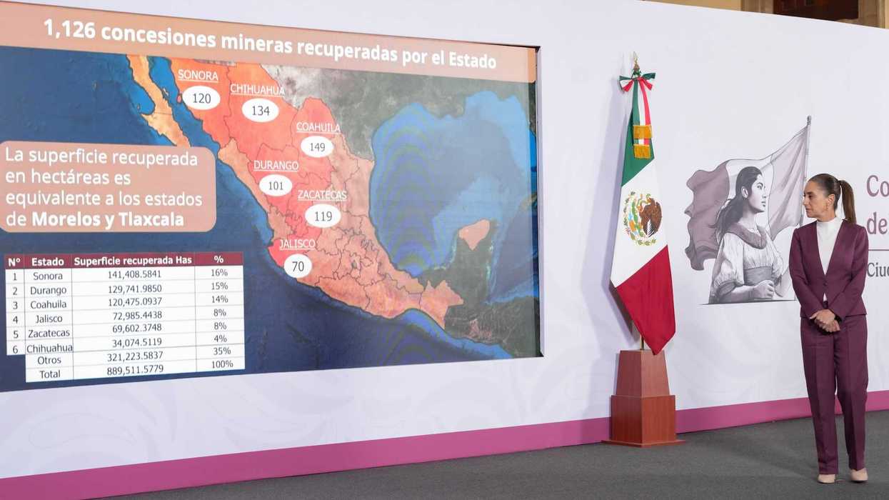 Mapa de concesiones mineras recuperadas en México con énfasis en Áreas Naturales Protegidas 2026