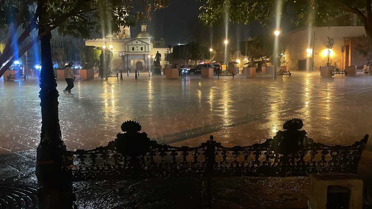 Mapa de sistemas meteorológicos del SMN muestra frente frío 44 sobre el norte de México y lluvias para Querétaro