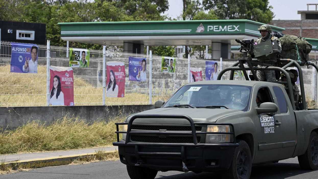 Maravatío, el pueblo mexicano donde cárteles buscan votos con balas y amenazas. AFP.