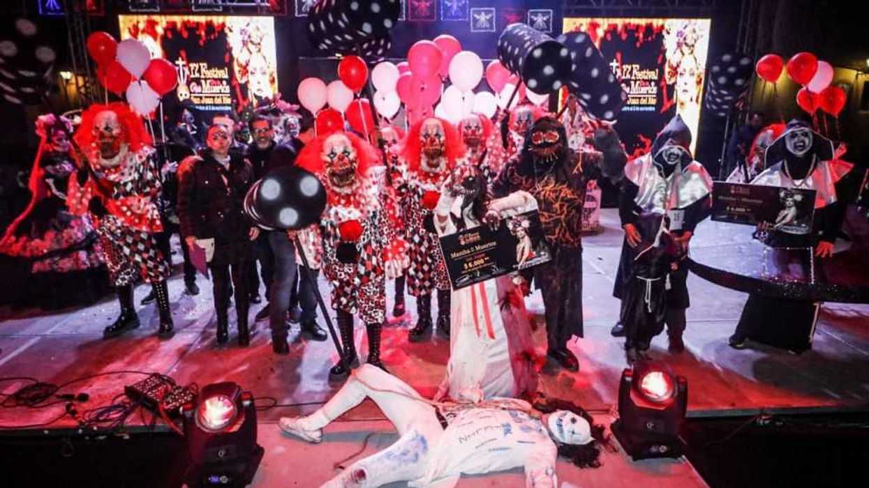 Marcha de los Muertos y Concurso de Disfraces reviven a San Juan del Río.