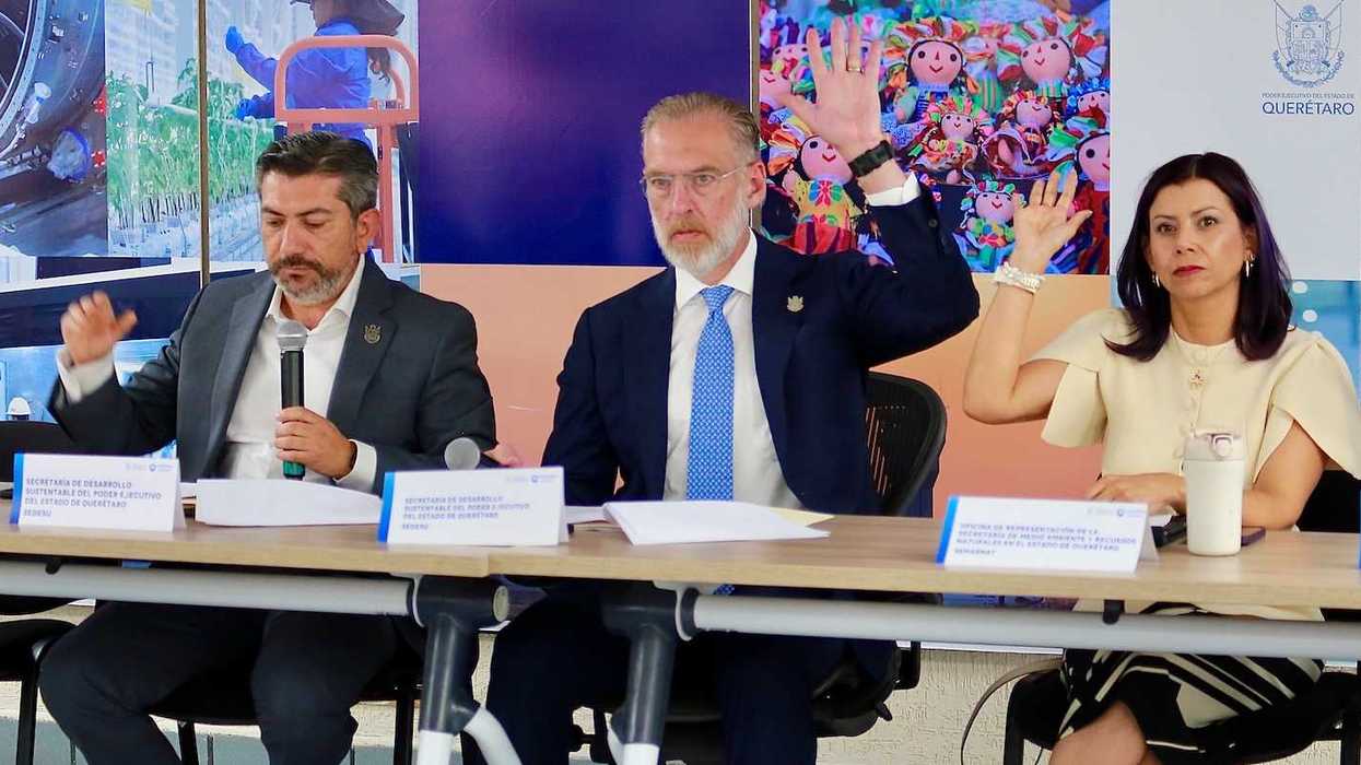 Marco Antonio Del Prete encabeza la sesión del Consejo Administrativo del Bordo Benito Juárez en Querétaro