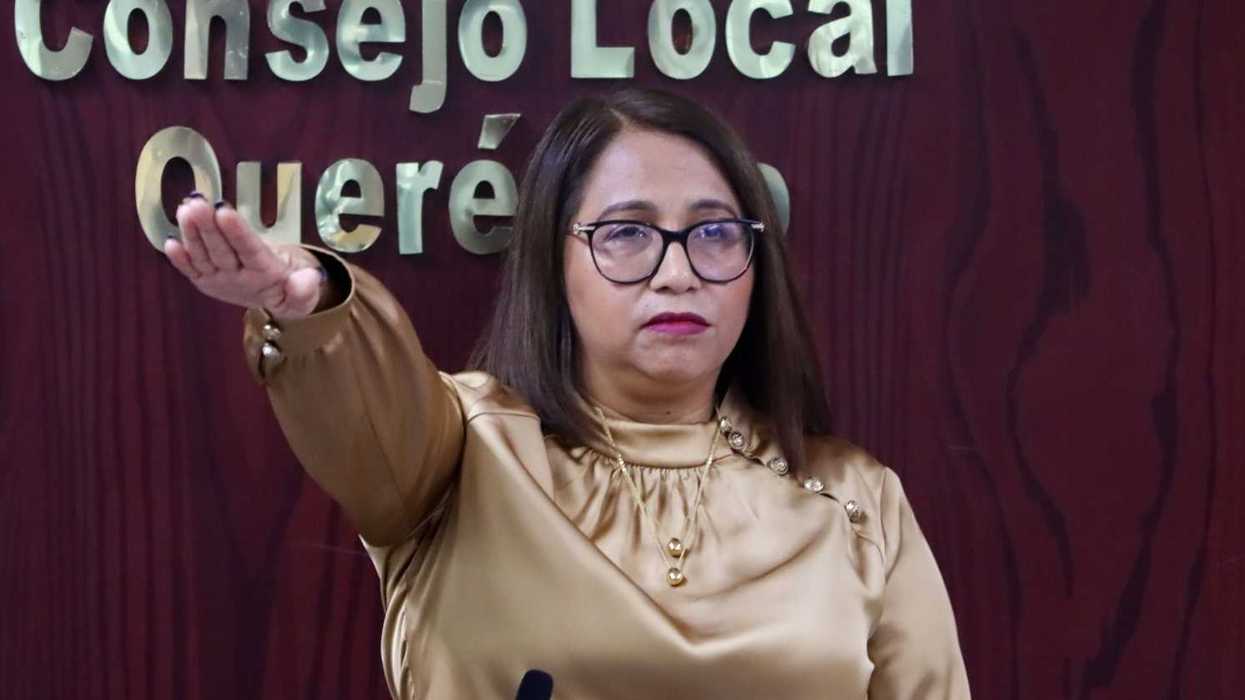 María Luisa Flores Huerta rinde protesta como vocal ejecutiva de la Junta Local del INE en Querétaro