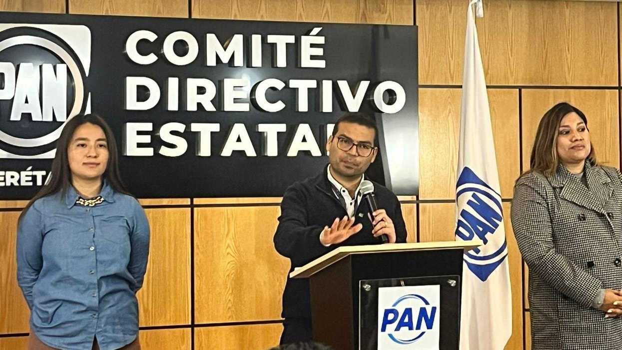 Martín Arango, dirigente del PAN en Querétaro, ofrece posicionamiento sobre acusaciones de encubrimiento en Morena tras salida de Adán Augusto del Senado