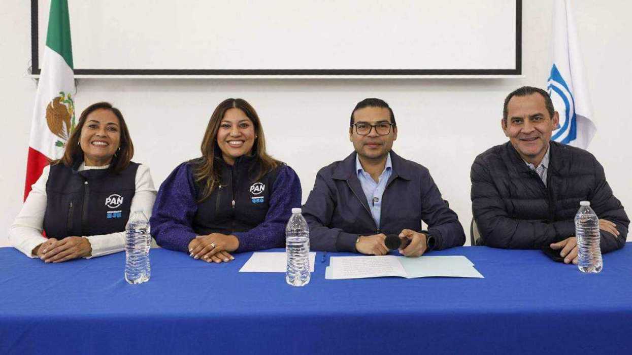 Martín Arango García presenta proyecciones electorales PAN para elecciones gobernadores 2027 en ocho estados.