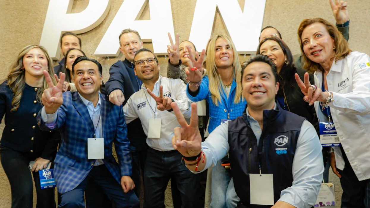 Martín Arango presidente PAN Querétaro anuncia candidaturas ciudadanas 2027 en conferencia
