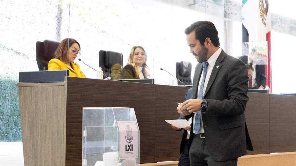 Mauricio Cárdenas asume como segundo secretario del Congreso de Querétaro.