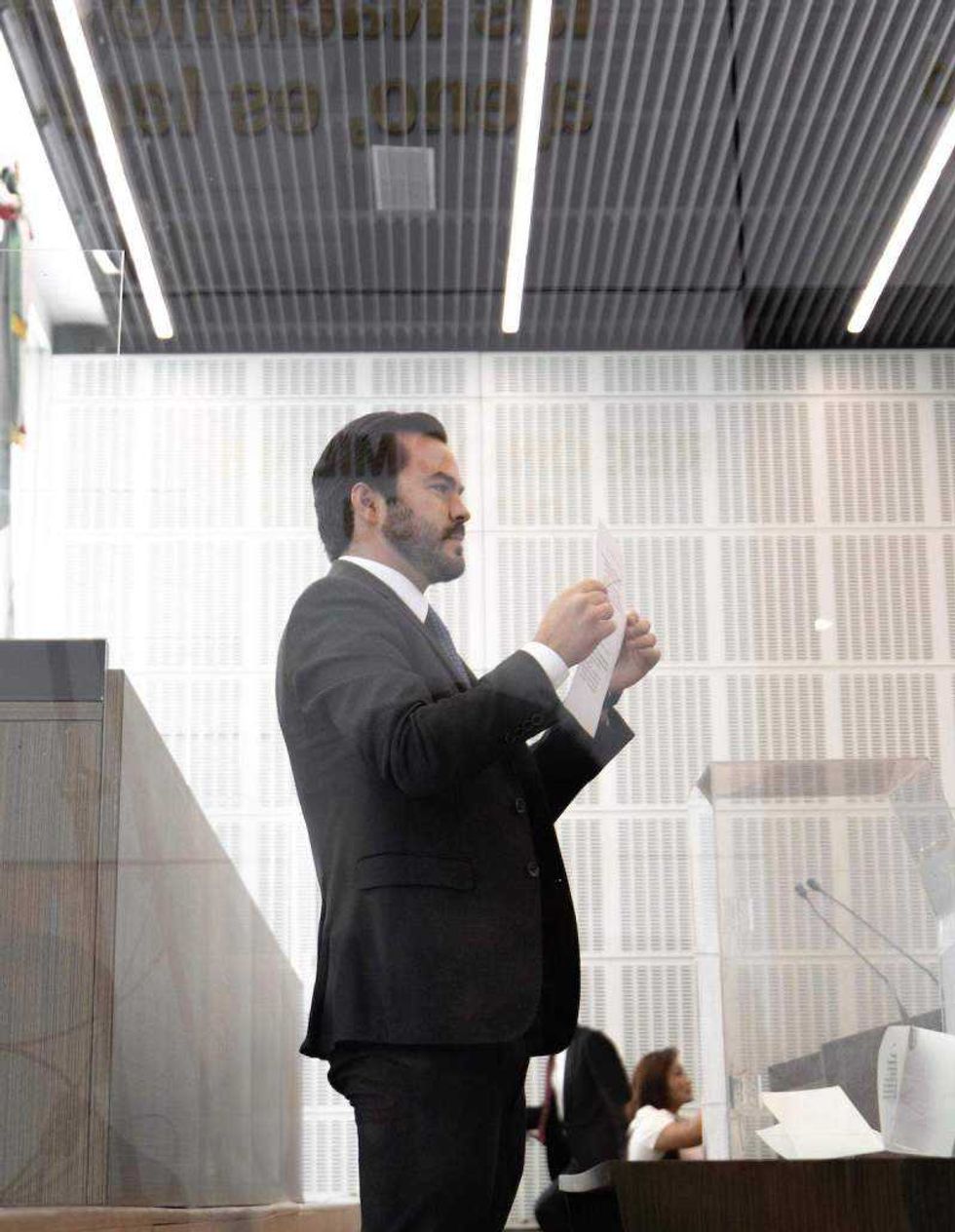 Mauricio Cárdenas asume como segundo secretario del Congreso de Querétaro.