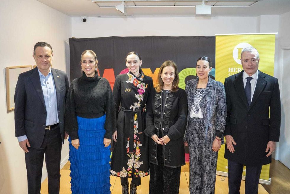 Mauricio Kuri Gonz\u00e1lez durante ceremonia Premios Gastrolab 2026 en Centro Cultural M\u00e9xico Madrid Espa\u00f1a