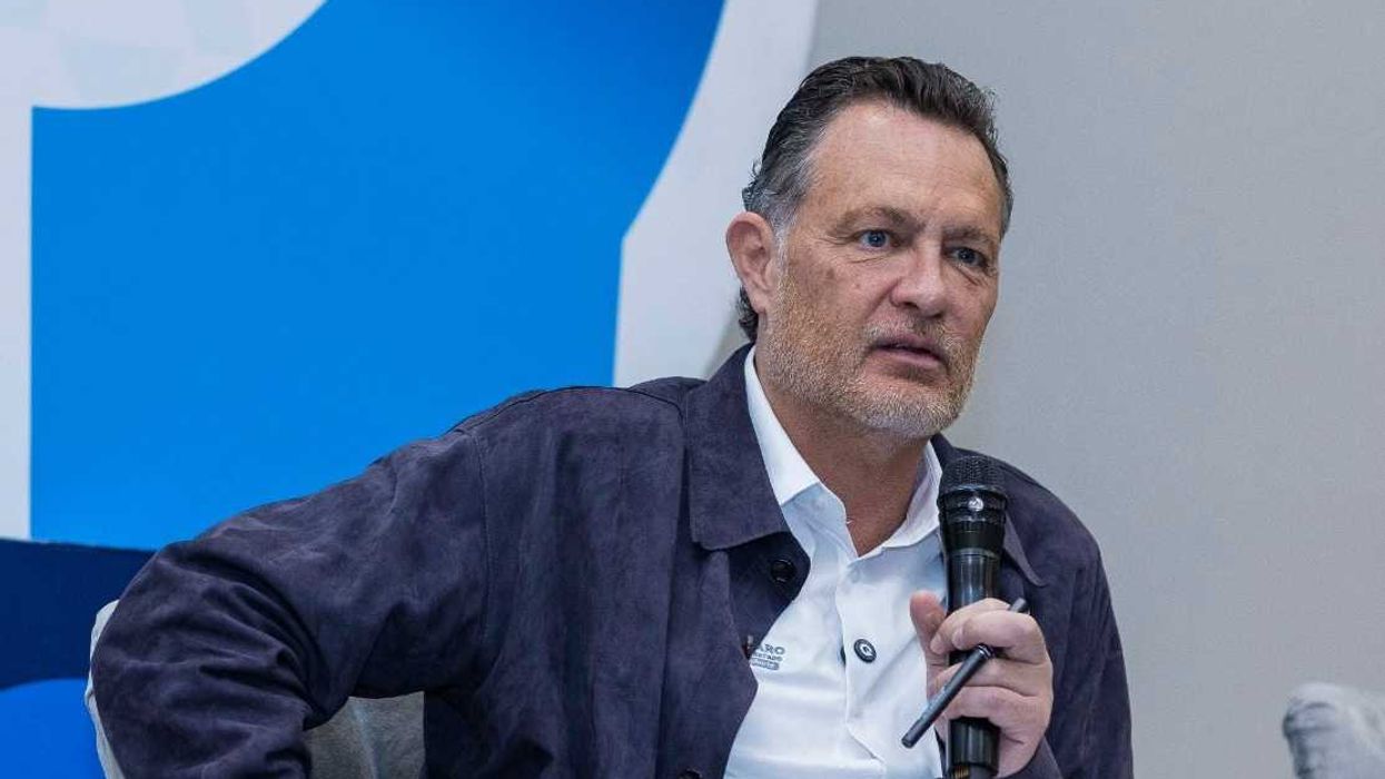 Mauricio Kuri González, gobernador de Querétaro, durante conferencia "Café con Kuri" donde confirmó la vigencia de los cinco aspirantes a la gubernatura 2027.