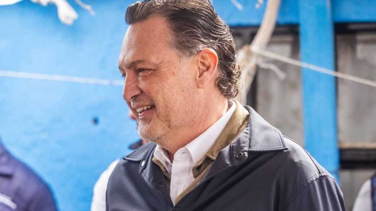 Mauricio Kuri González gobernador de Querétaro durante conferencia sobre PAN y Consejo Nacional en San Juan del Río