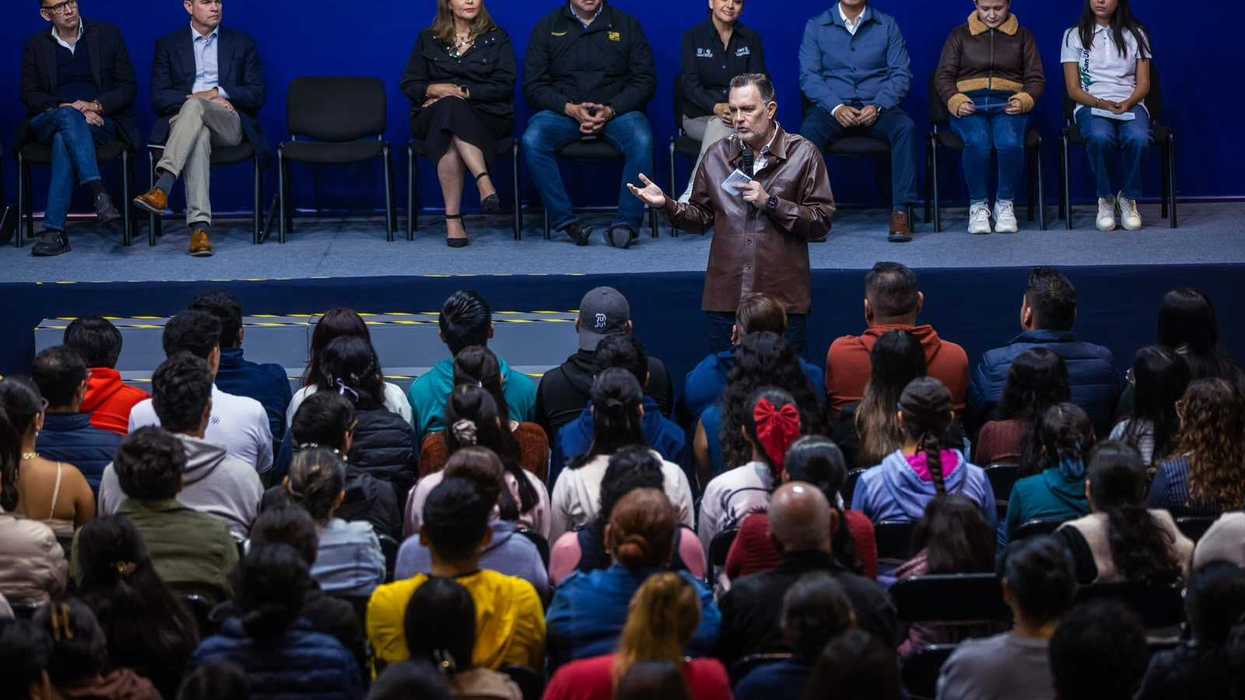 Mauricio Kuri González, gobernador de Querétaro, llama a la unidad del PAN en San Juan del Río