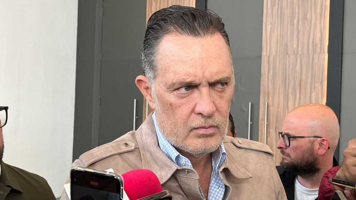 Mauricio Kuri González, gobernador de Querétaro, responde a medios sobre parques industriales