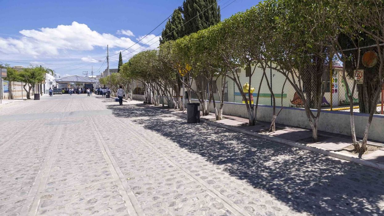 Mauricio Kuri inauguró mejoramientos viales y urbanos en Ezequiel Montes.