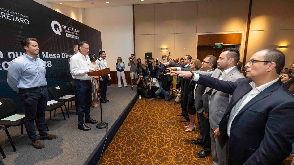 Mauricio Kuri toma protesta a nueva mesa directiva de Asociación Mexicana de Data Centers en Querétaro 2026