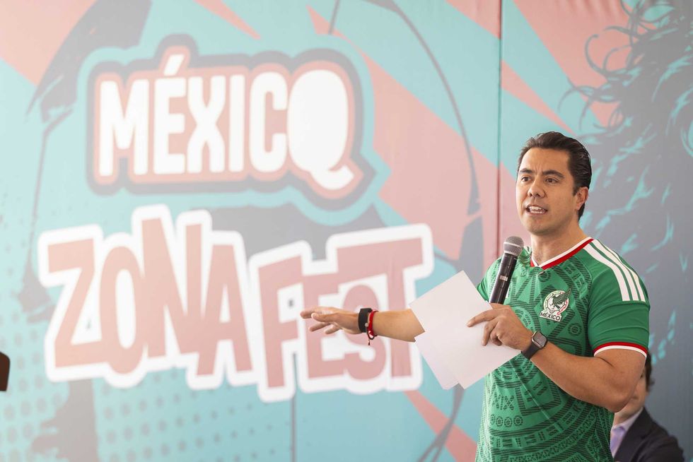 Mauricio Kuri y Felifer Mac\u00edas anuncian Zona Fest del Mundial 2026 en el Estadio Corregidora de Quer\u00e9taro