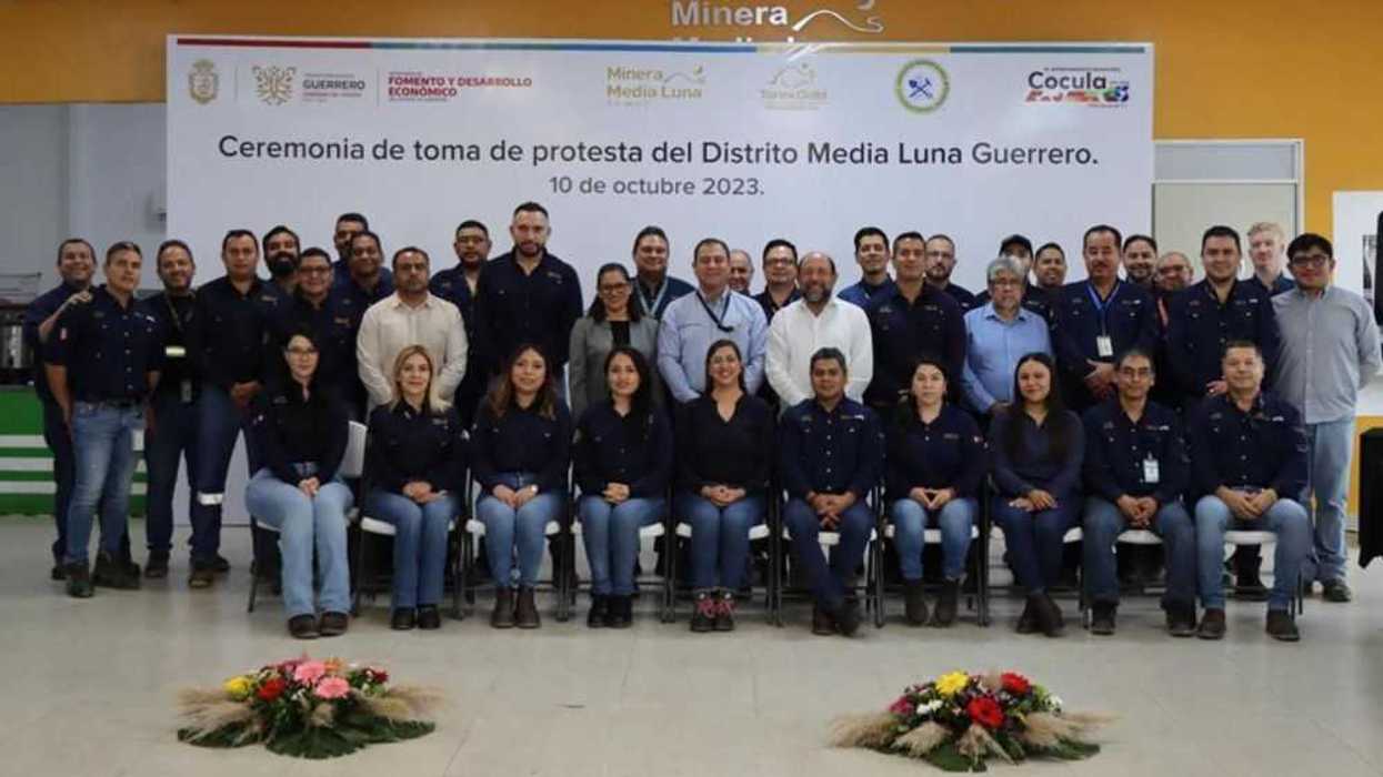 Media Luna, nuevo distrito de la Asociación de Ingenieros de Minas Metalurgistas y Geólogos de México. EFE.