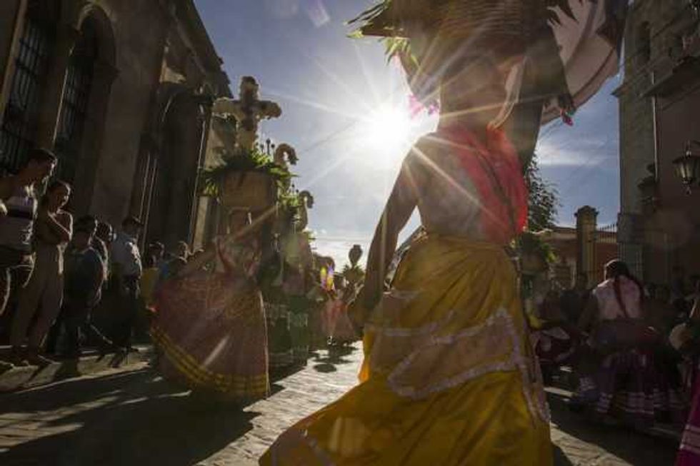 mercados oaxaca realizan tradicional gran calenda 3