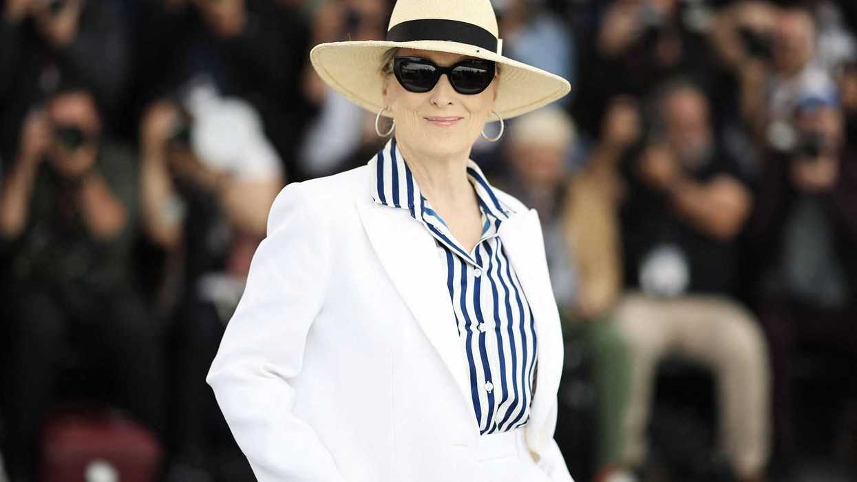 Meryl Streep, un modelo de estrella hollywoodiense, recibe su homenaje en Cannes. AFP.