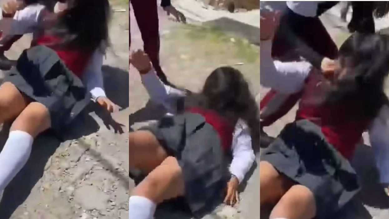 Mesa de mediación escolar de USEBEQ para atender riña entre alumnos de secundaria en San Juan del Río