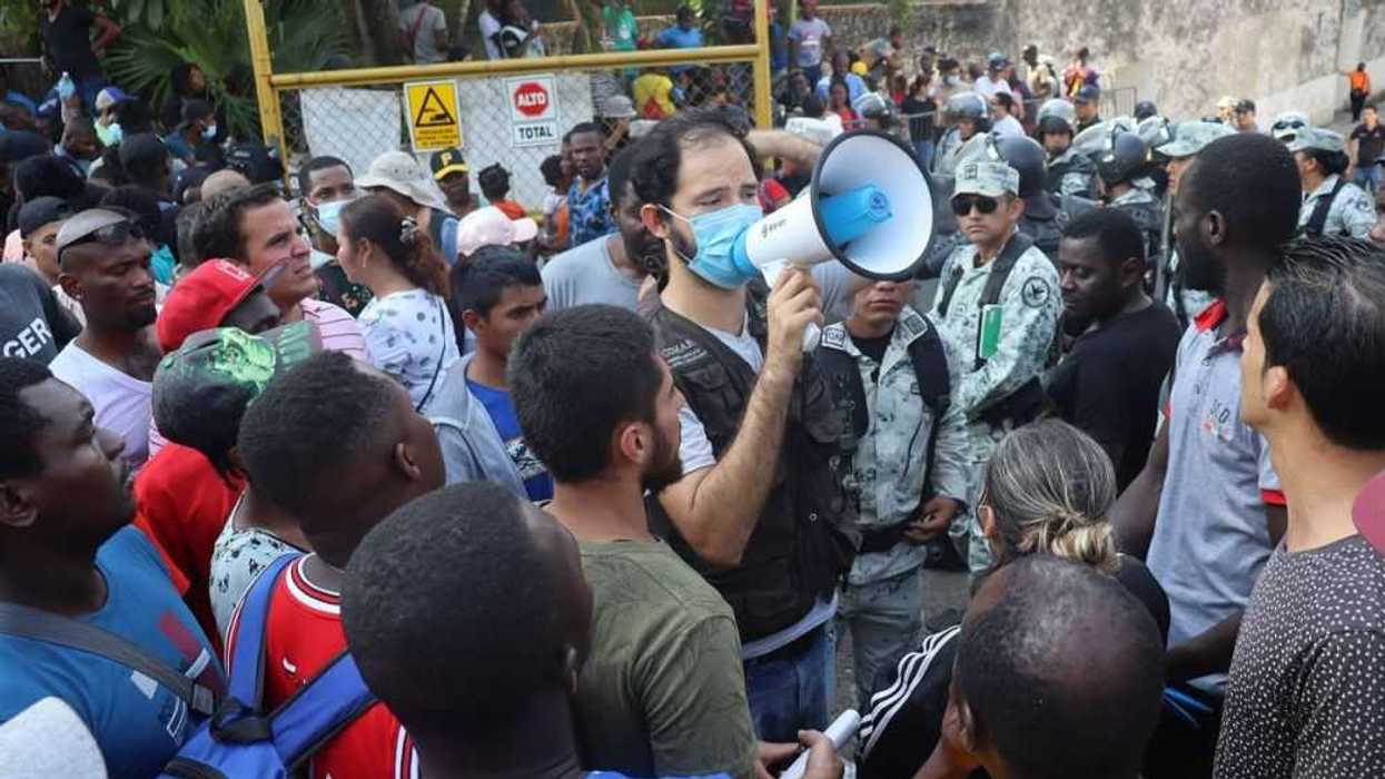 México supera las 118.000 peticiones de asilo de migrantes en 2022. EFE/Juan Manuel Blanco.