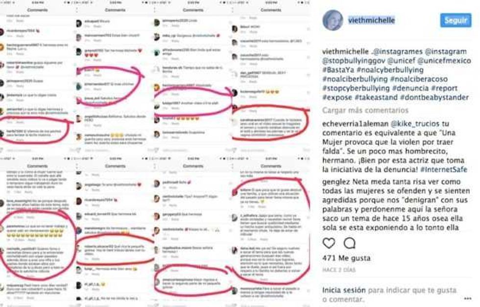 michelle vieth denuncia amenaza muerte 2