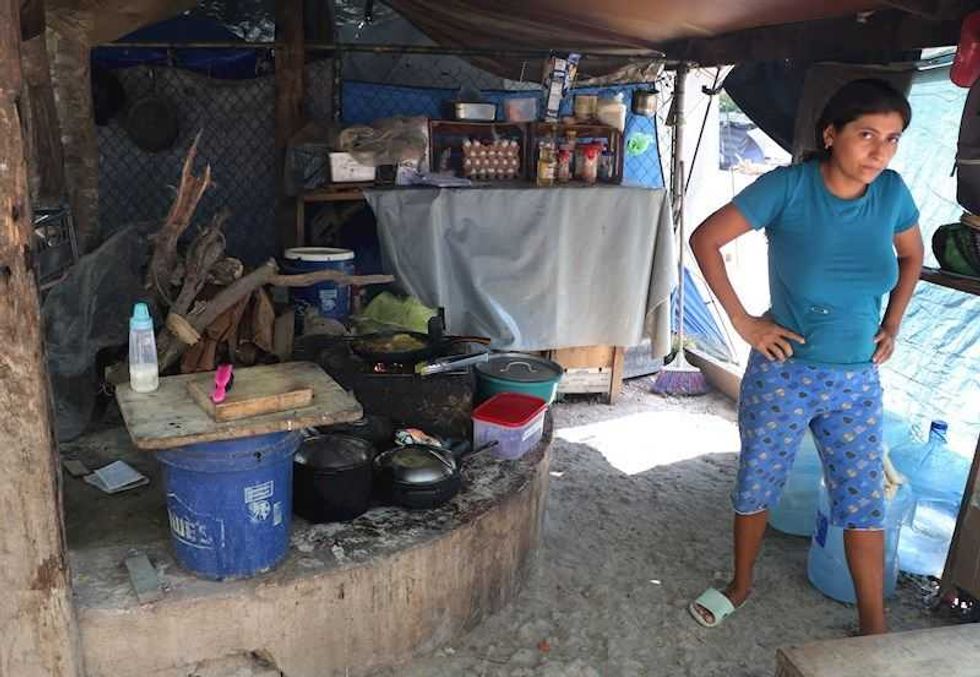 migrantes mexico frontera matamoros